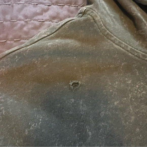 Nike Charcoal Center Swoosh Hoodie - Overdye Cropped Boxy - Men’s XXL - Picture 5 of 10